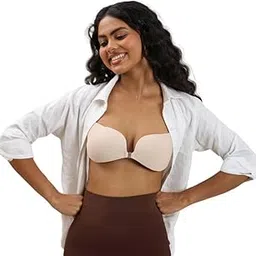 underneat Women Backless Strapless Adhesive Bra Invisible Stick-On Bra-picture-20
