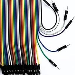 Yellow Tommy Male to Male Jumper Wires | Flexible Breadboard Cables for Arduino, Raspberry Pi, DIY Electronics, Prototyping & Microcontroller Projects (Pack of 40)-98