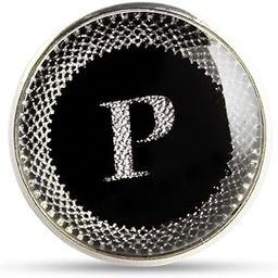 Black Colored Alphabet Lapel Pin-image-98