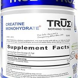 True Labz- Creapure Creatine Monohydrate | Lime200g | 3g Creatine/Serving, Rapid Absorption, Enhanced Muscle Strength & Powder, Fast Recovery, Increased Muscle Mass, Trustified Certified-11