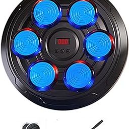LOOM TREE® Smart Boxing Machine Wall Target Equipment for Sports Karate Kickboxing Blue 6 Target | Boxing, Martial Arts & MMA | Training Equipment & Supplies | Punching Bags-image-42