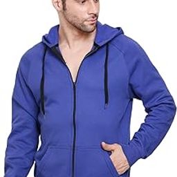 Men's Regular Fit Convertible Zipper Hoodie Jacket - Hoodie and Sling Bag in One Hoodies for men Sweatshirt for Men Hoodies for Men Stylish Pullover-image-98