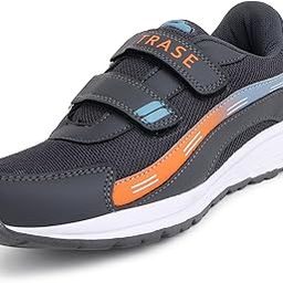 TRASE Kids Boys Sports Shoes |Running, Walking, All Day Casual Wear with Hook & Loop Design-image-35