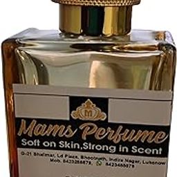 Mams Perfume Soft on Skin Strong Scent, Gold Cap Bottle, Premium Fragrance-image-83