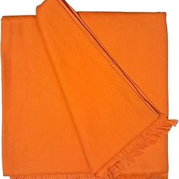 Bunkaar Men's Dhariwal Plain Woolen Handloom Lohi/Shawl (48" X 102")-image-88