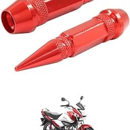 LOVMOTO Universal 2PC Spiked Aluminum Stem Valve Caps Dustproof Tire Wheel Stem Caps for Cars,SUVs,Trucks Bicycles and Motorcycles Comfortable with Splen-dor I SMA-rt-image-87