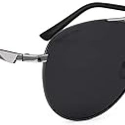 Men's HD Vision Polarized Classic Retro Aviator/Pilot Shape Stylish Sunglasses-image-18
