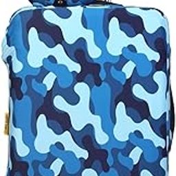 ORKA TRAVEL Como Blue Theme Luggage Protector Cover Only Large 28-30 inch with Matching U Neck Pillow [Suitcase Bag Not Included in This Product]-picture-15