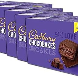 Cadbury Chocobakes Chocolate Cake Large (Pack Of 5), 630 Grams-image-68