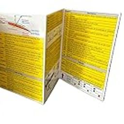 Crystal Pilot Private Pilot VFR Study Guide-1 & Medium VFR-IFR Cheat Sheet with Sectional Scale-18