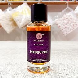 Vrindavan Mahak Madhuvan Perfume | 50ml Long Lasting Devotional Fragrance | Floral Blend for Everyday & Festive Use-image-62