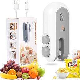 Food Sealer Machine - Portable Mini Sealing Machine for Plastic Bags, Chips, Snacks, Fresh Storage-image-82