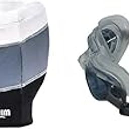 MENS COSTUME IS-007 WHITE/GREY SIZE XL WITH GOGGLES SILICONE IS-1600 WITH POUCH BLUE-image-98
