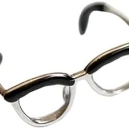 Cute Small Glasses Rings Cute Glasses Open Ring for Women Teen Girls Funny Adjustable Mini Glasses Finger Buckle Jewelry-image-12