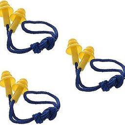 Silicone Earplugs Noise Reduction Hearing Protection, Reusable Soft Ear Plugs for Sleeping, Swimming, Snoring, Air Travel, Concerts, Construction Work and Motor Sports Racing (Pack of 3)-32
