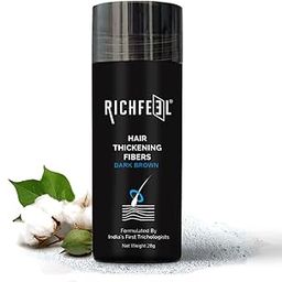 Richfeel Hair Thickening Fibers (Brown 28gm)-35
