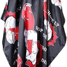LOOM TREE® Professional Salon Cape Polyester Haircut Apron Shampoo & Chemical Resistant Haircut Cap,63X55 Inch | Salon & Spa Equipment | Styling Capes & Gowns-image-40