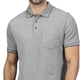 RAMRAJ COTTON Men Polo T-Shirts-2
