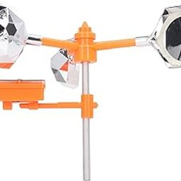 Solar Animal Repeller, Compact White Solar Sound Light Bird Deterrent 360° Rotating, Bird Flashing Light Deterrent for Farm Keep Pests Away From Your Property Within Weeks-11