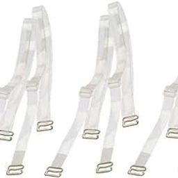 Women's Transparent Synthetic Invisible Adjustable Bra Straps (Clear, Free Size)-22