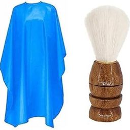 SIYAA Hair Cutting Cape Haircut Cape Barber Cape Hair Catcher Hair Cape Hair Cutting Tools Barber Salon Cape Salon Stylist Hairdressing blue Pack Of 1-picture-1