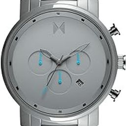 Chrono Ceramic Qtz Fashion Chrono Grey Round Dial Men's Analog Watch|Grey Ceramic Material|Gray Color Band - 28000284-D-image-63