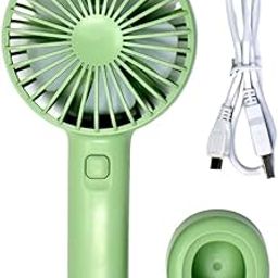 DASTAV Mini Handheld Rechargeable Fan – USB Powered 3-Speed Portable Cooling Fan with Foldable Handle for Home, Office, Travel & Outdoor Use-image-23