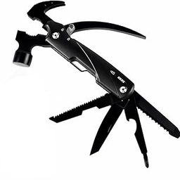 12-in-1 Mini Hammer Multi Tool – Portable Survival Gear for Men | Camping Hiking Emergency Pocket Tools | Compact Handyman Gadget | Unique Gift for Dad, Husband, Boyfriend | EDC Tools for Outdoors-image-23