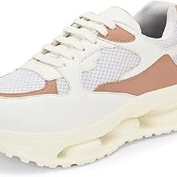 Women Sneaker | Cushioned Insole for Comfort | Stylish Lace-Up Design | Perfect for Casual Outfit for Girls (9249)-image-90