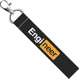ISEE 360® Engineer Quotes Lanyard Tag with Swivel Lobster for Gift Luggage Bags Backpack Laptop Bags L X H 5 X 0.8 INCH-44