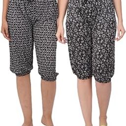 Luma WomenPrinted Capri Pack of 2-image-9