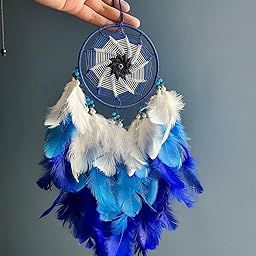 UVID 4INCH Dream Blue Dream Catcher for Home Decor,-image-73