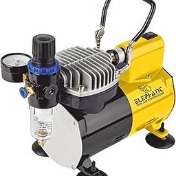 Elephant Mini Air Compressor for Air Brushes (Artistic Gun/Pen Gun) For use Makeup Cake Decorating Tattoo Face Body Painting Airbrushing.-50