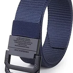 zoro Nylon Fabric Belt for Men | Formal/Casual | Can be fits on upto 40 inches Waist size.-picture-3