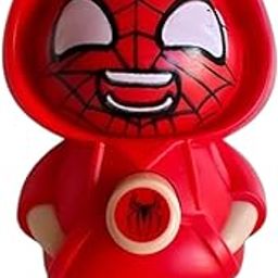 Spiderman Face Changing Keychain, 3D Cartoon Character with 3 Expressions, ABS Toy Key Holder for Bags and Cars-image-28