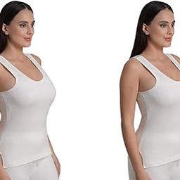 Women's Thermal Inner wear: Sleeveless 2 Top (Ladies Body Warmer/Female Winter Innerwear)-image-48
