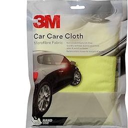 3M Car Care Microfiber Yellow Cloth (30X35Cm, Pack of 1) - 280 Tc-23