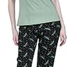 Women TOP & Pyjama Night Suit Set-image-79