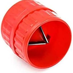 ISC Manual Pipe Reamer Inner Outer PVC Copper Tube Deburring Plumbing Reamer Tool (Inner and Outer), 3/16"~ 1-1/2"-13