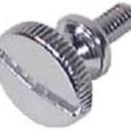 Plain 300 Stainless Steel Knurled Thumb Screws, M4-0.7 Head Screws Carbon Steel | Size 1.3 inches | 33.02 MM | Pack of 27-29