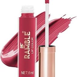 If Ramble Matte Quin Lip Color|Matte Texture|12Hrs Waterproof|Smudge Proof |Toxic Free |Vegan|Longwear, 8 ml (207)-44