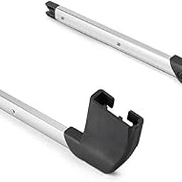 Joovy New Qool Front Adapters, Silver-11