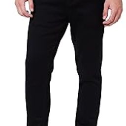 Low Rise Super Slim Fit Black Jeans for Men-image-55