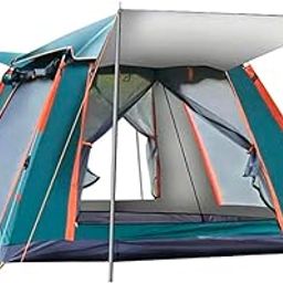 5-9 Person Automatic Double Door Camping Tent Anti UV and Waterproof Internal Easy Set Up Tent,Portable Windproof Dome Tent for Camping Hiking & Traveling-image-23