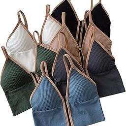 Women Workout Front Zipper Yoga Running Vest Bra Shock Absorb Deep V-Neck Design Style Slim Strappy Sports Wirefree Bra, Multicolour, Pack of 1,-21