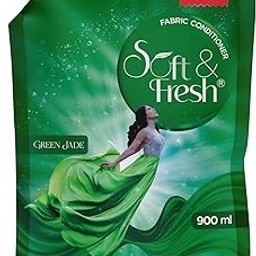 Soft & Fresh Green Jade, best Fabric Conditioner softner increase Freshness and softness 900ml refill pouch-14