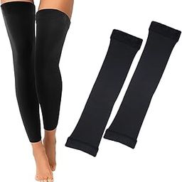 Wool Insulating Thermal Fleece Knee Cap/Leg Warmer For Women And Girls-image-5