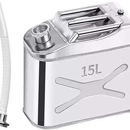 VELURA Water Container Heavy Duty for Camping Outdoors Stainless Steel Portable 15L|1 Heater Hose Connector-image-82