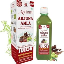 Jeevan Ras Arjuna Amla Swaras Herbal Juice (500 ml) | Natural Source of Calcium | Controls Blood Pressure | Control Cholesterol Level | No Added Sugar | 100% Natural WHO GMP Certified-image-5