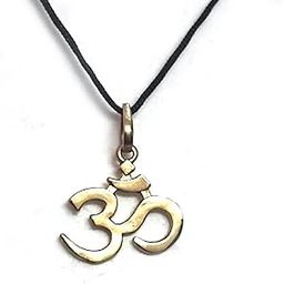 Brass Om Auspicious Symbol Lucky Charm pendant For Men And Women-image-88